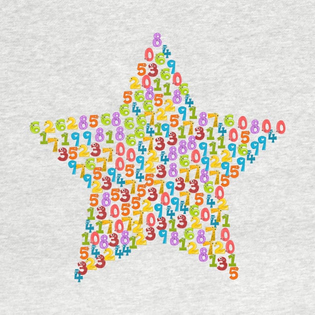 Maths Star Maths Lover by Sanu Designs